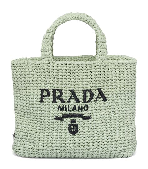 fake prada crochet bag|Prada small tote bag.